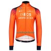 Cykeltøj Langærmet + Bib Cykelbukser 2023 INEOS Grenadiers Orange Mørkeblå